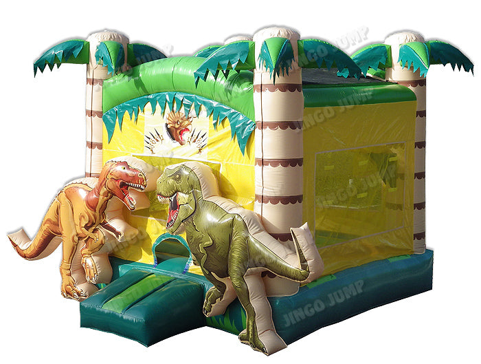 Dinosaur 13×13 COMMERCIAL GRADE inflatable bouncer blower included