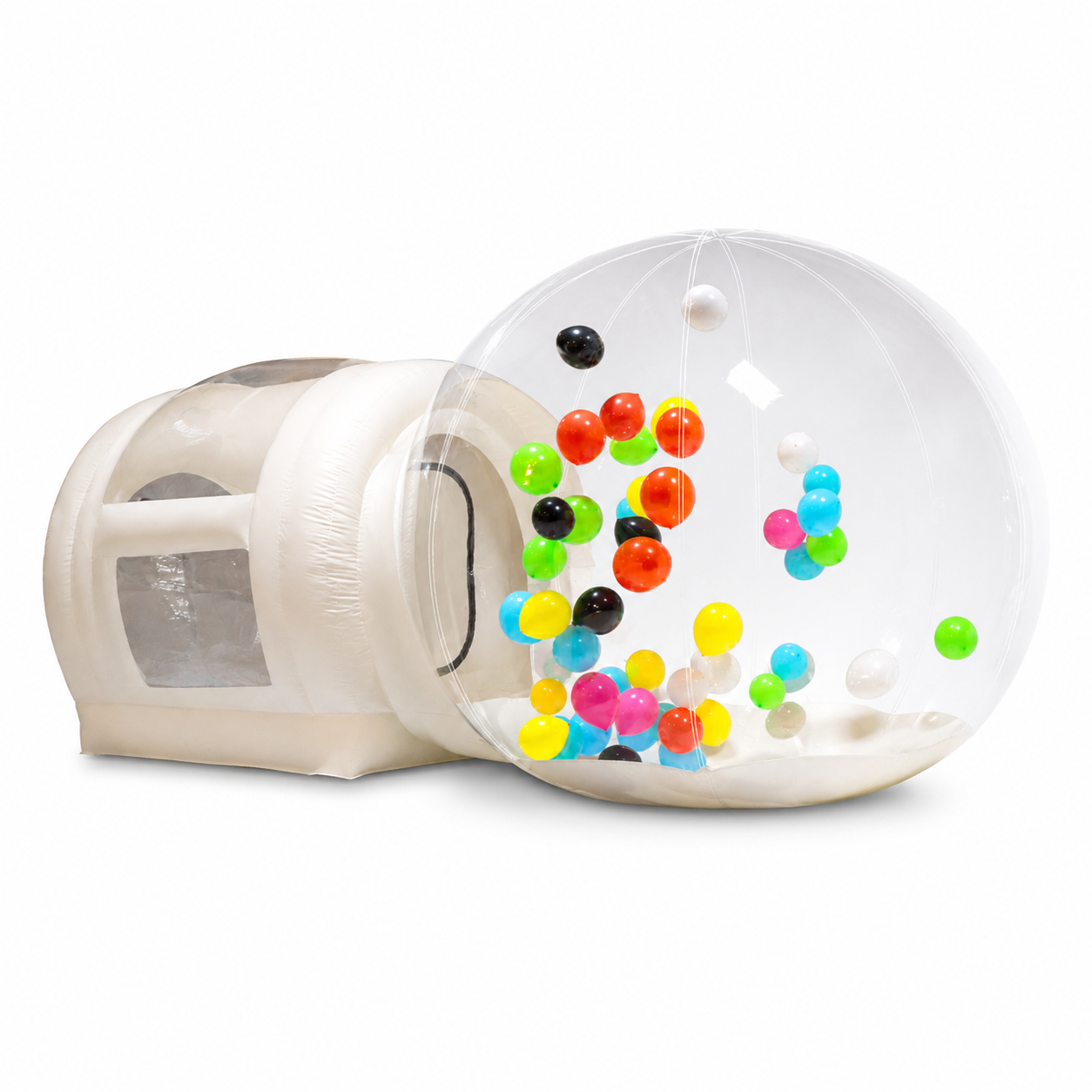 Inflatable Bouncy Bubble House white Igloo Clear