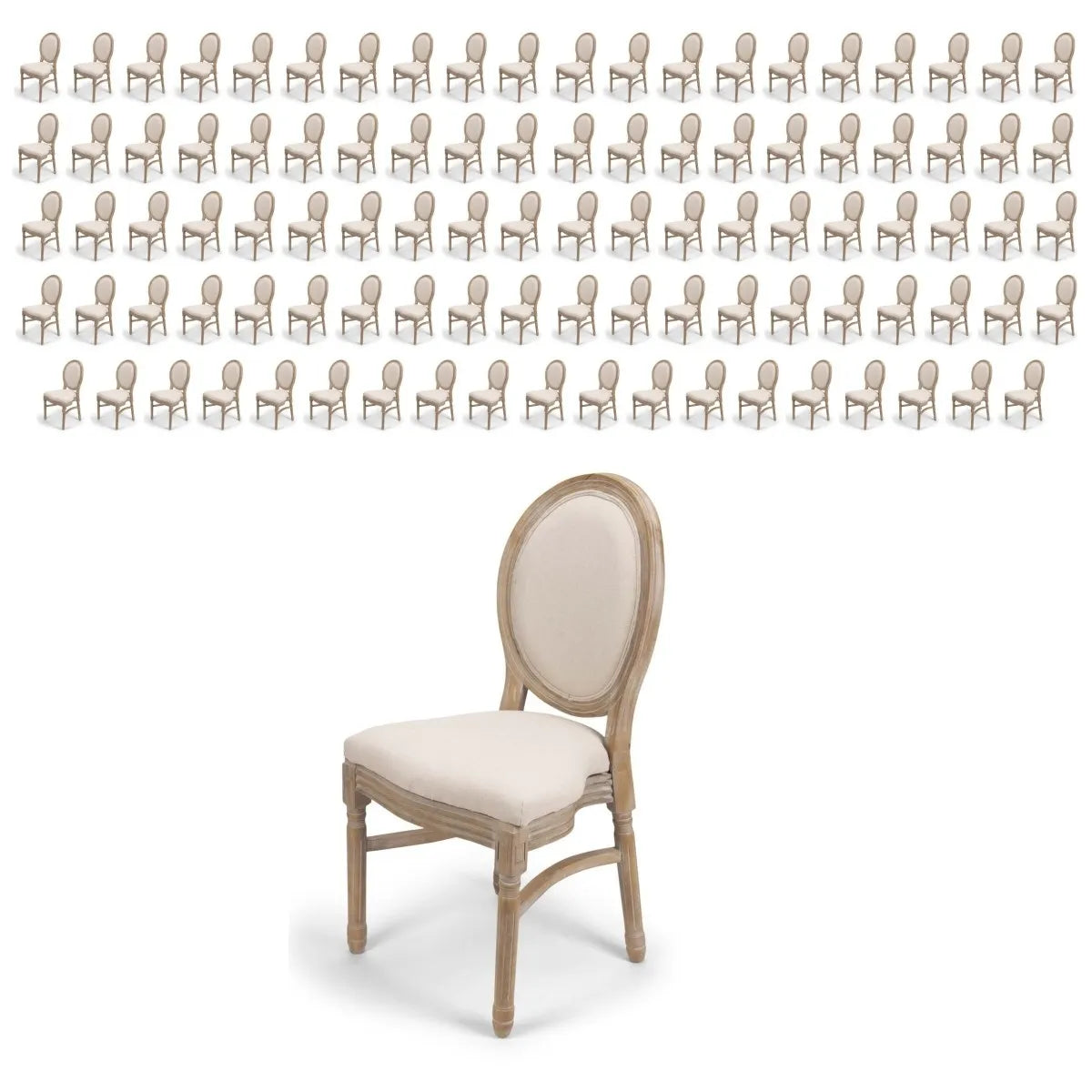 King Louis Chair Bundle - 100-Pack