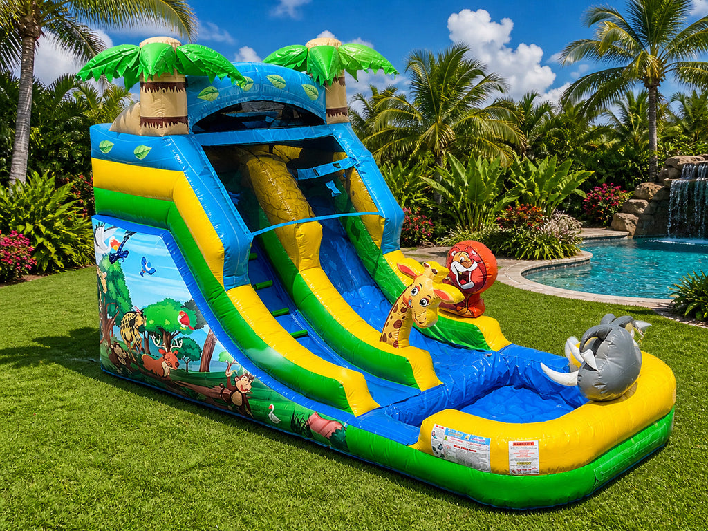 12FT Safari Water Slide.