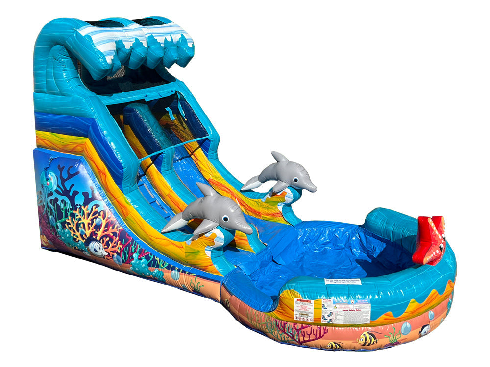 12FT Sea World Water Slide. Main image