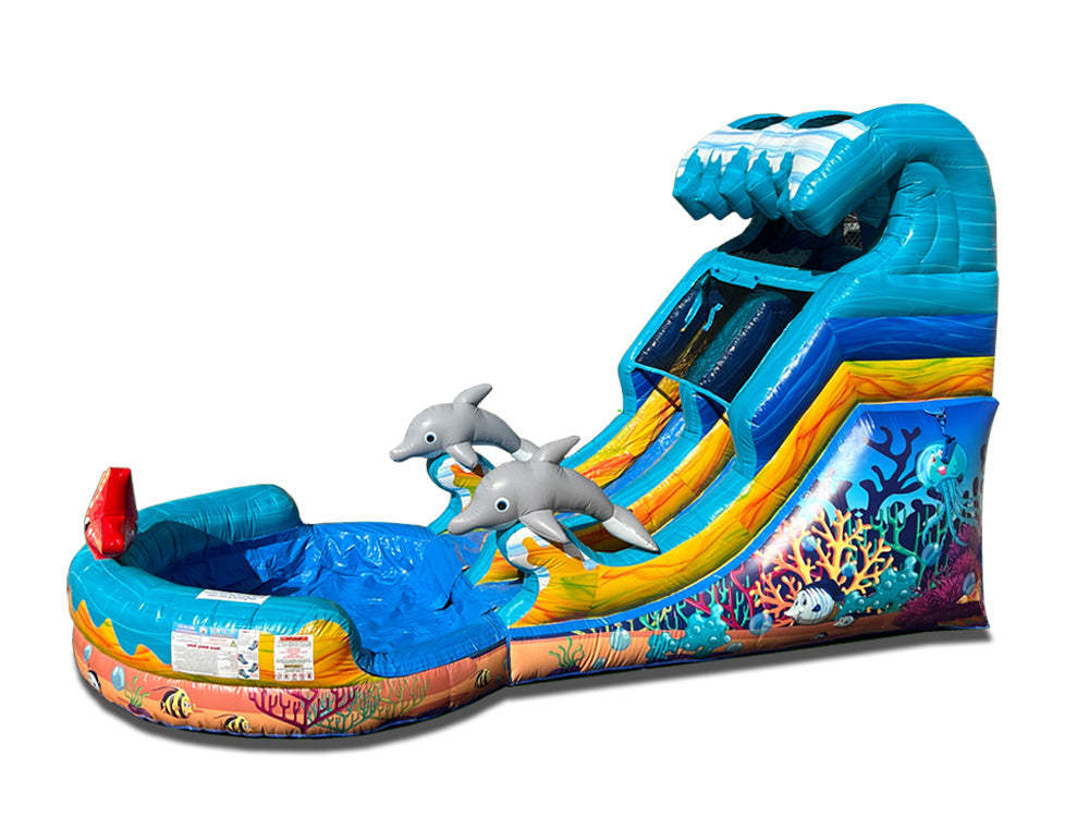 12FT Sea World Water Slide.