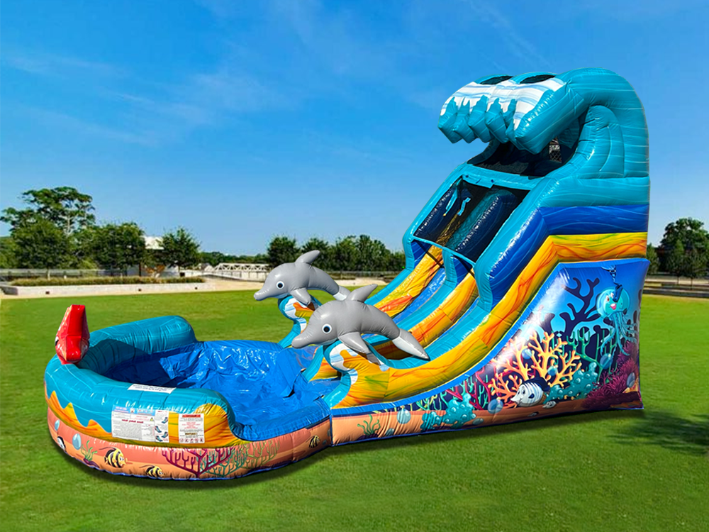 12FT Sea World Water Slide.