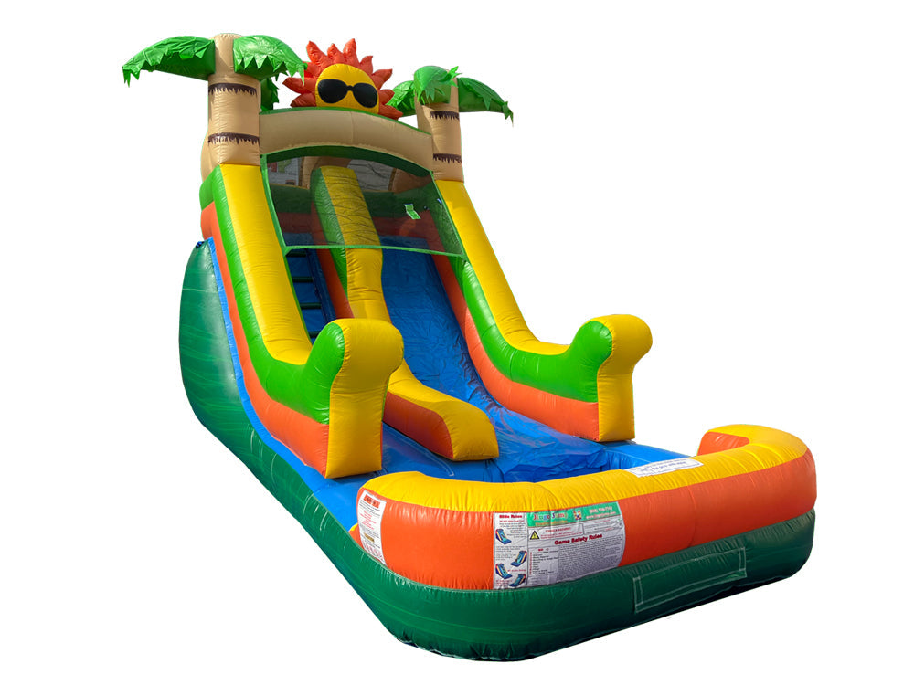 Light-Commercial Sunny Water Slide
