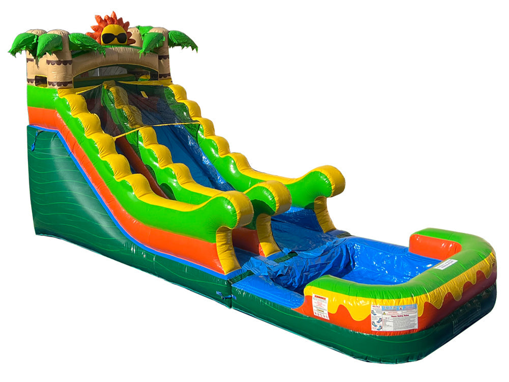 14.5 FT Sunrise Wet-Dry Slide.