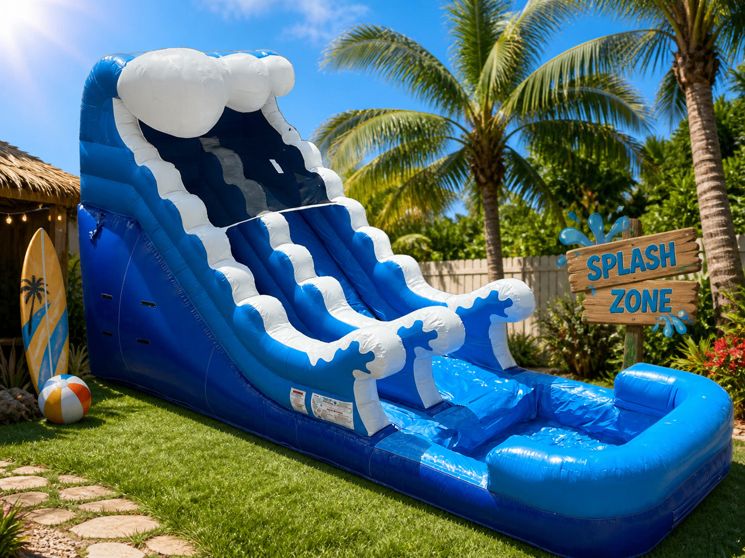 14FT Ocean Water Slide Secondary image