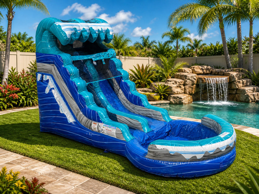 14 FT Splashy Water Slide.