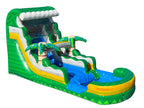 14 FT Tropical Blast Water Slide.