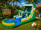 14 FT Tropical Blast Water Slide.