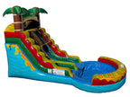 14 FT Tropical Paradise Water Slide.