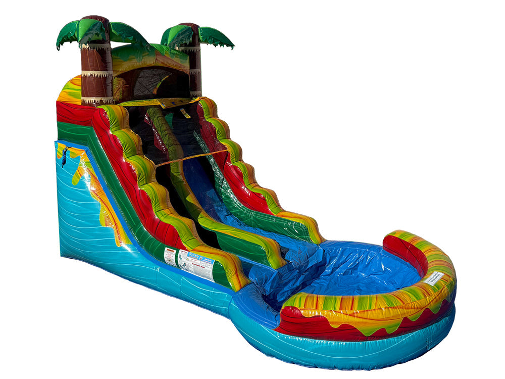 14 FT Tropical Paradise Water Slide.