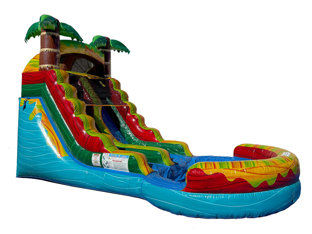 14 FT Tropical Paradise Water Slide.