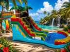 14 FT Tropical Paradise Water Slide.