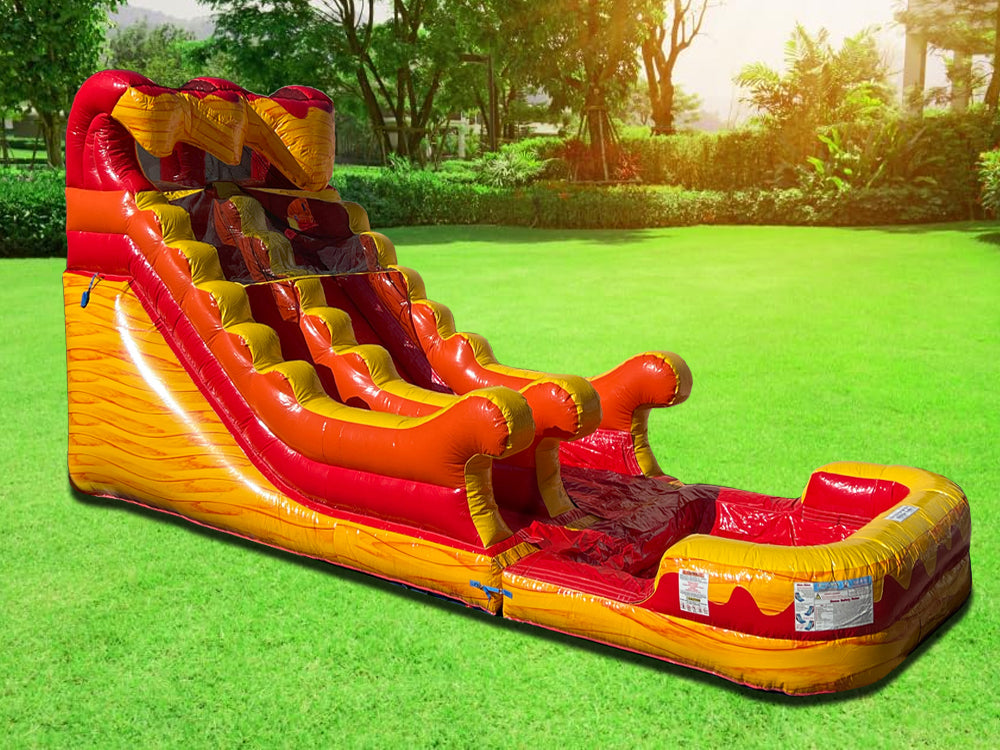 15 FT Volcano Wet-Dry Slide.