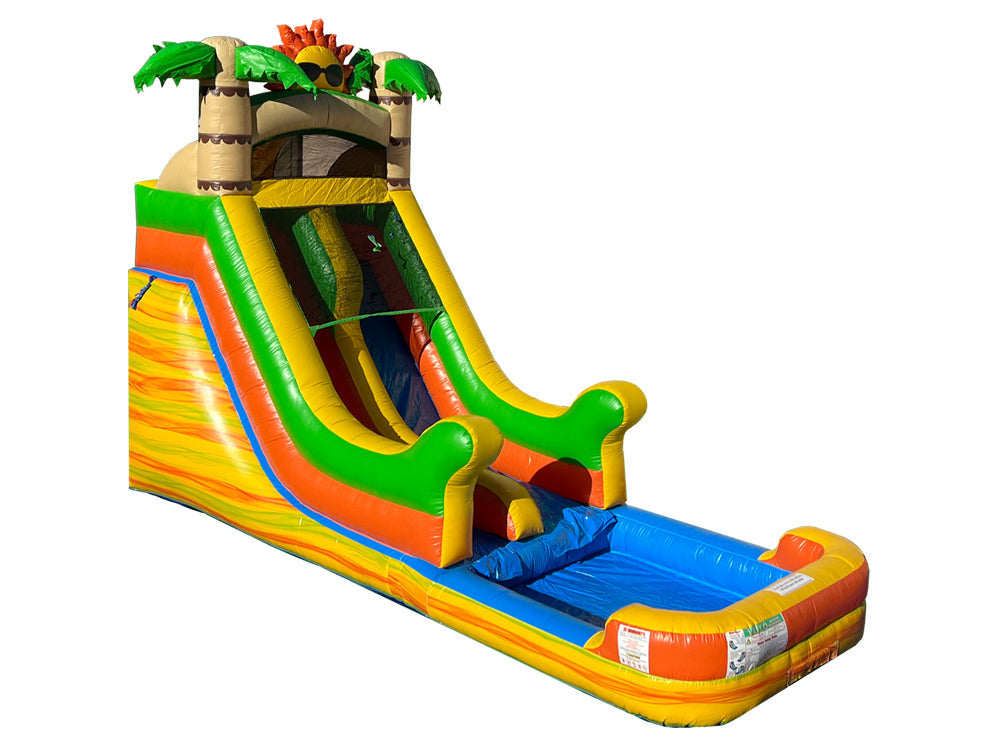 16 FT Light-Commercial Sunrise Water Slide