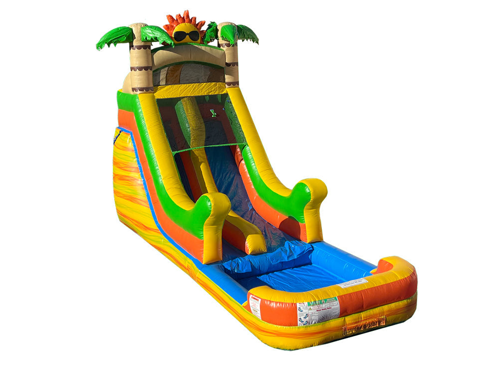 16 FT Light-Commercial Sunrise Water Slide