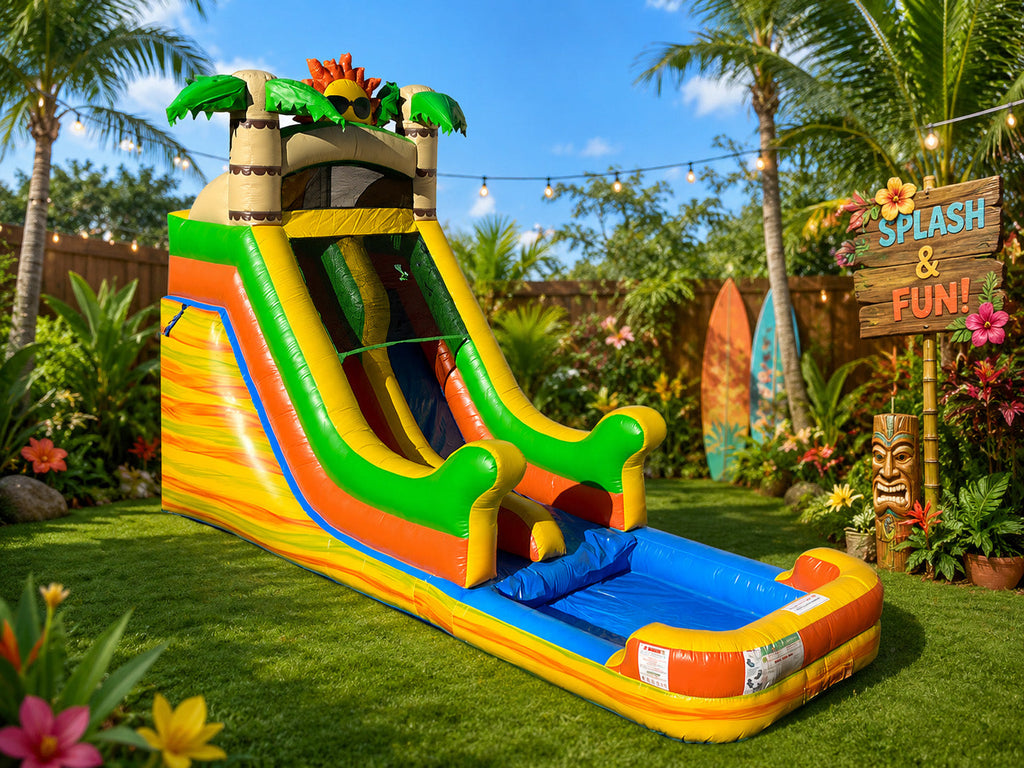 16 FT Light-Commercial Sunrise Water Slide
