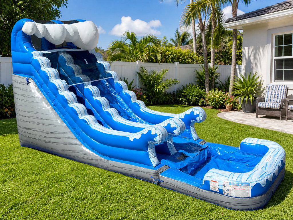 16 FT Ocean Wave Water Slide.
