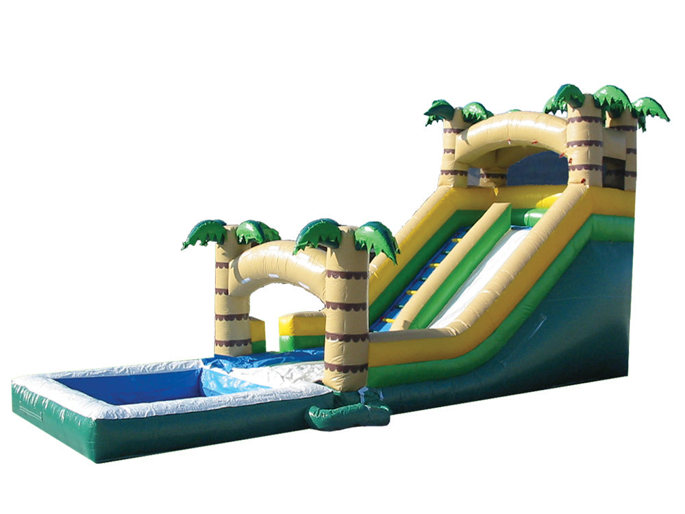 16 FT Tropical Wet & Dry Slide.