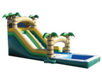 16 FT Tropical Wet & Dry Slide.