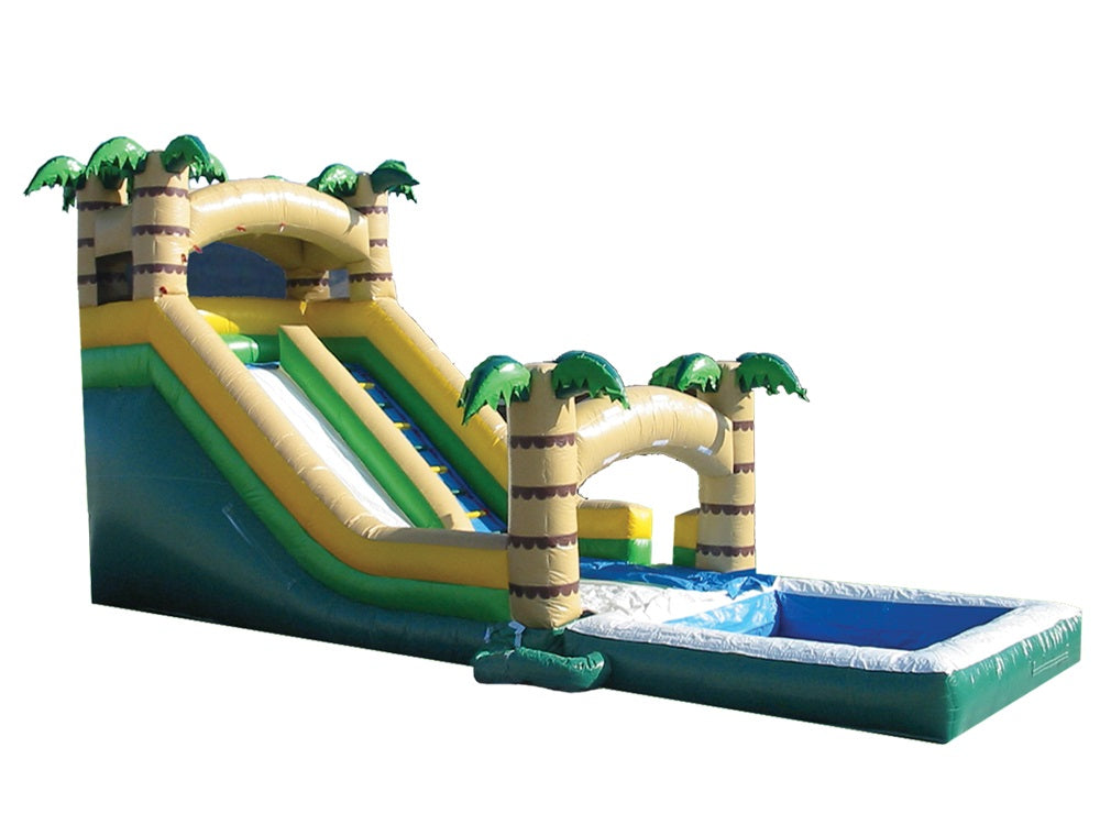 16 FT Tropical Wet & Dry Slide.