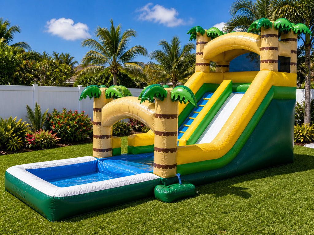 16 FT Tropical Wet & Dry Slide.