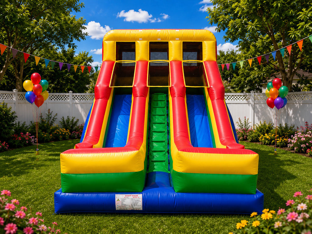 18FT 2 Lane Slide