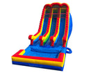 18 FT 2 Lane Unisex Wet-Dry Slide.