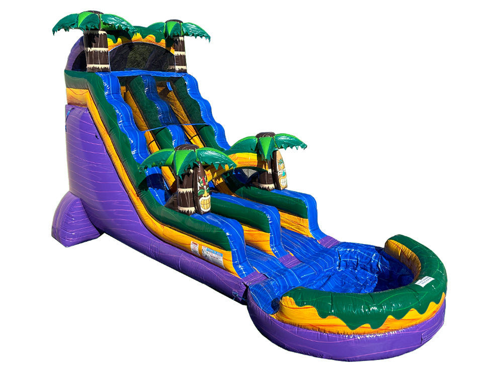 18 FT Aloha Wet and Dry Water Slide.