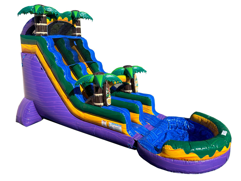 18 FT Aloha Wet and Dry Water Slide.