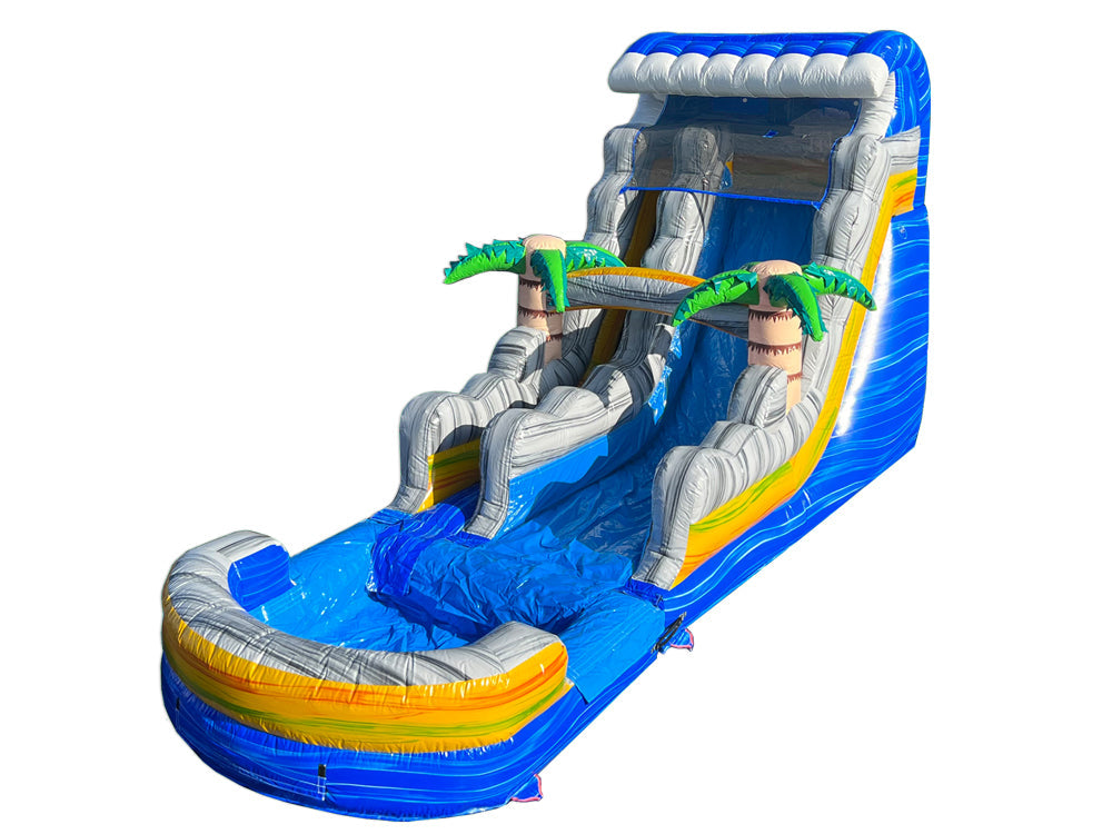 18 FT Caribbean Blast Water Slide.