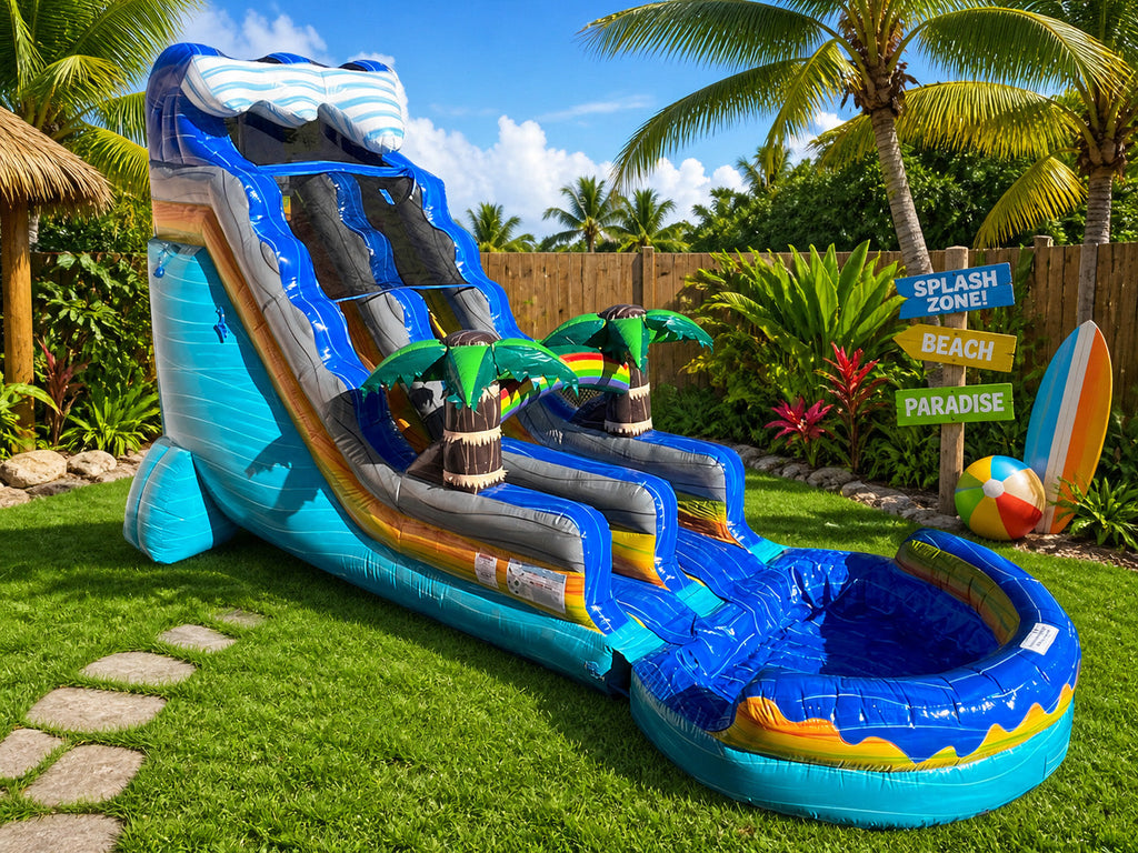 18 FT Jamaica Water Slide.