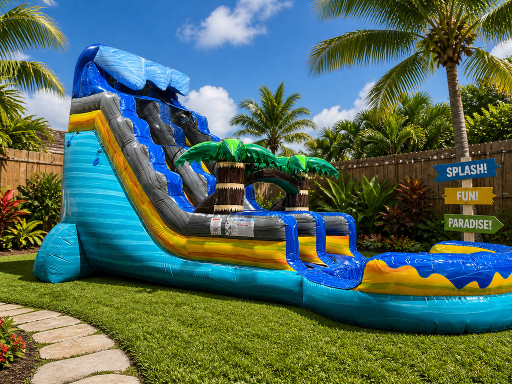 18 FT Jamaica Water Slide.