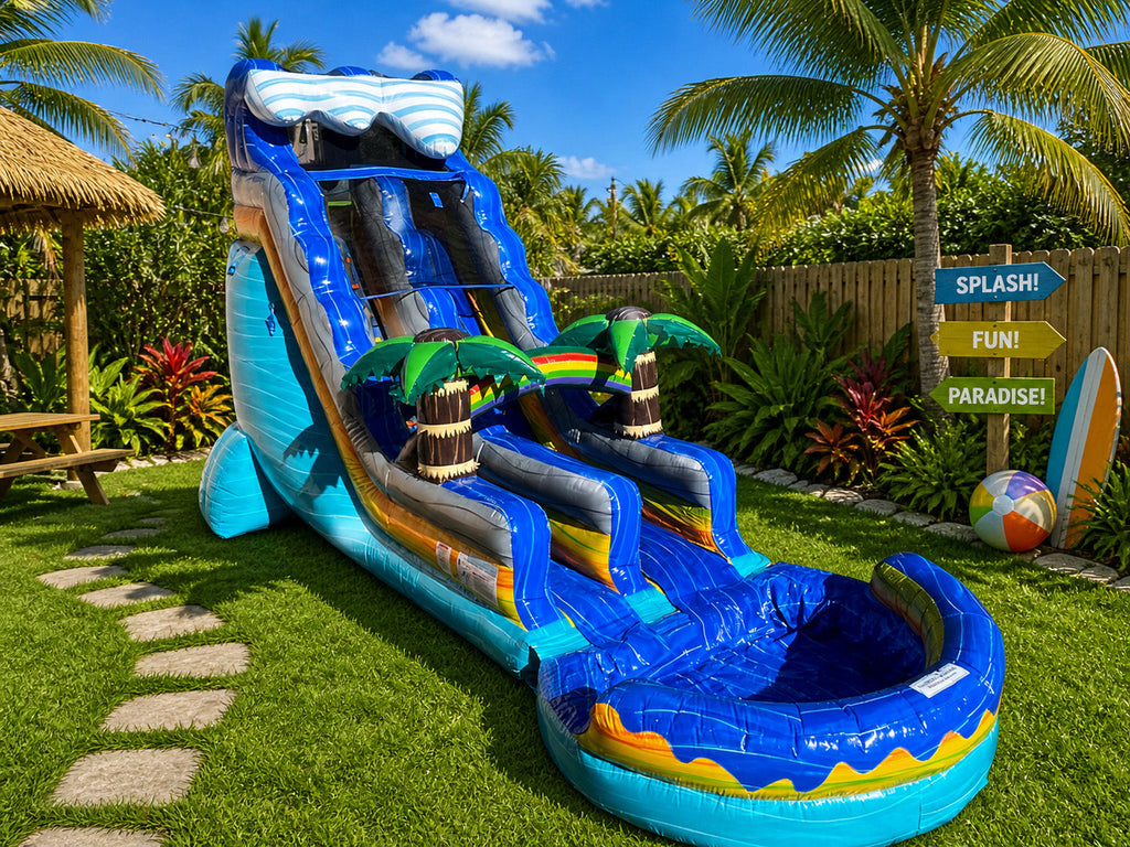 18 FT Jamaica Water Slide.