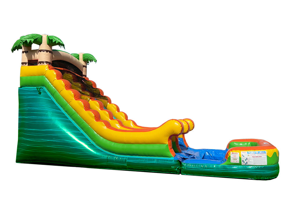 18 FT Palms Wet-Dry Slide.