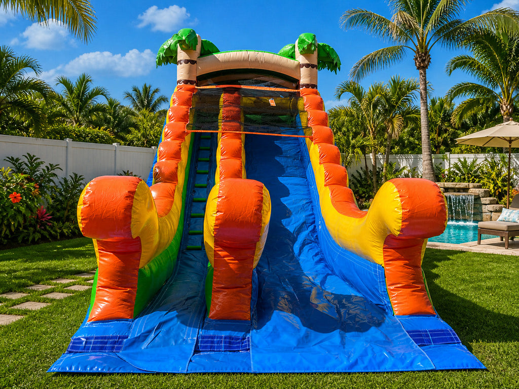 18 FT Palms Wet-Dry Slide.