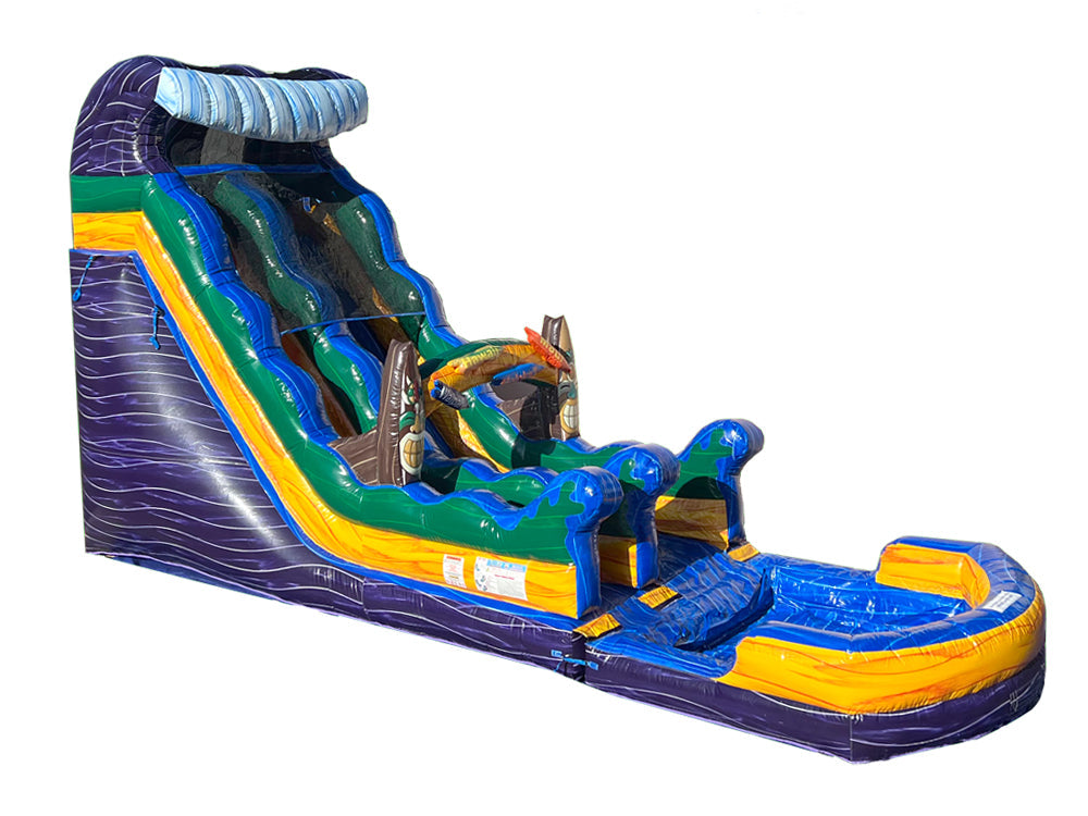 19 FT Hawaiian Water Slide.