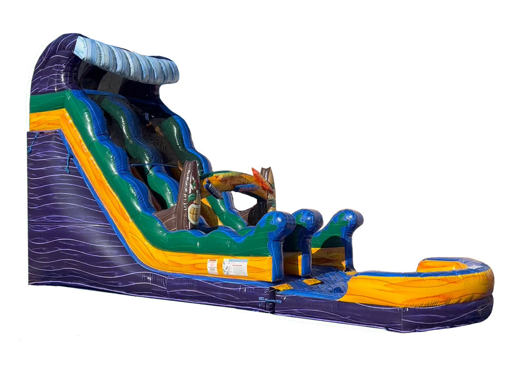 19 FT Hawaiian Water Slide.