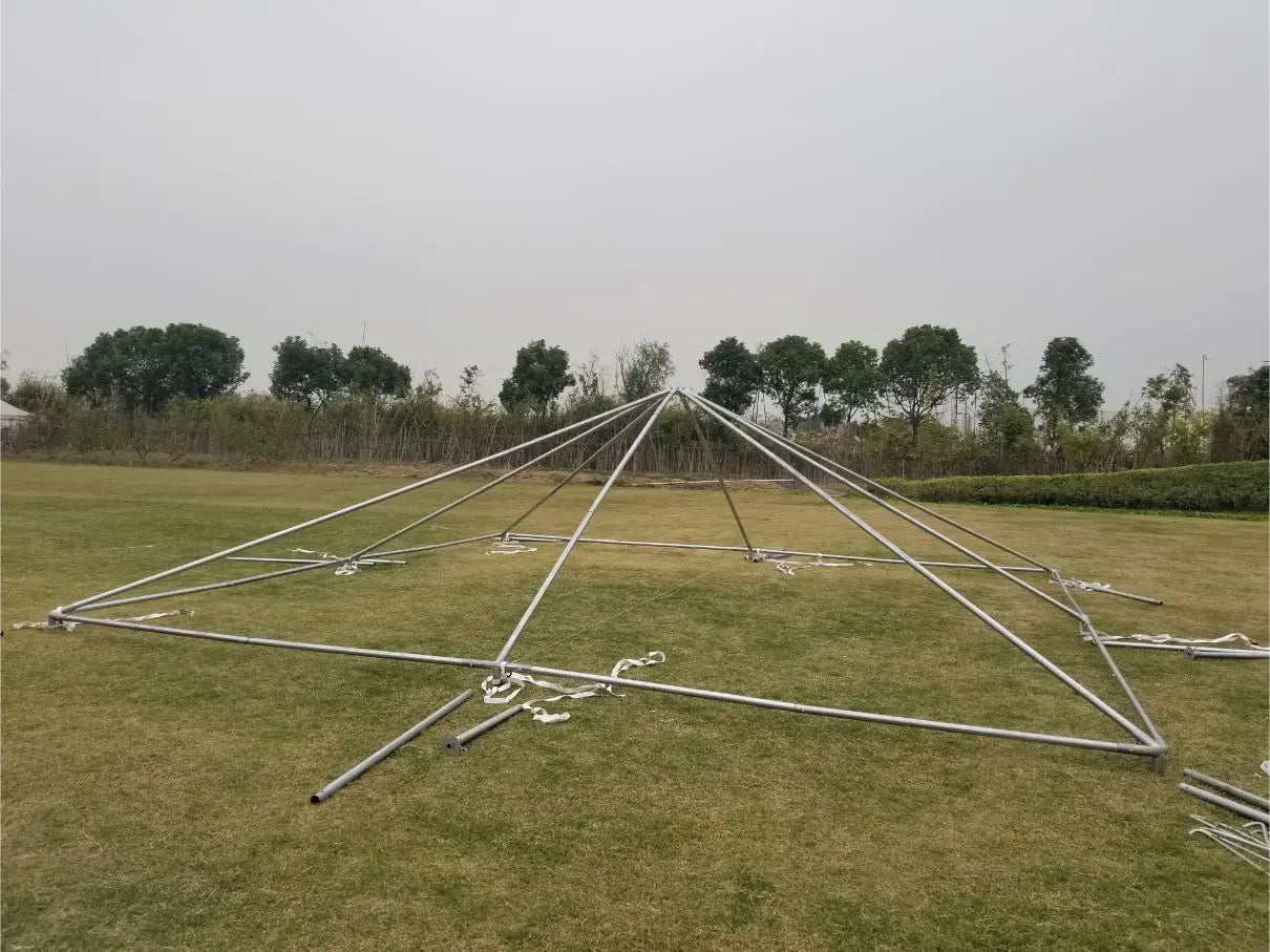 20' x 20' Weekender West Coast Frame Party Tent - White