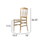 Silla Napoleón de resina dorada con protección UV