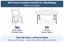 160 Person Outdoor Bundle for Weddings - 160 Resin Folding Chairs and 20 Round Tables 60 Inch