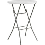 Pack of 10 Folding Cocktail Table - 32" Diameter