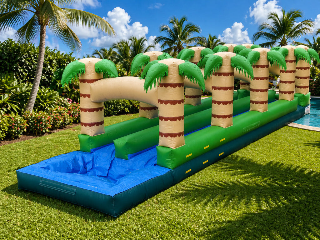 2 Lane Tropical Slip N Slide.