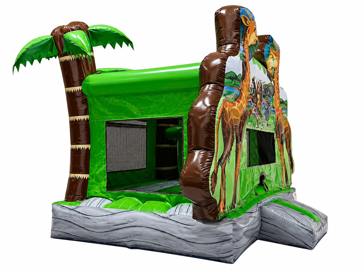 3D Safari Bouncer 13×13 Commercial Grade