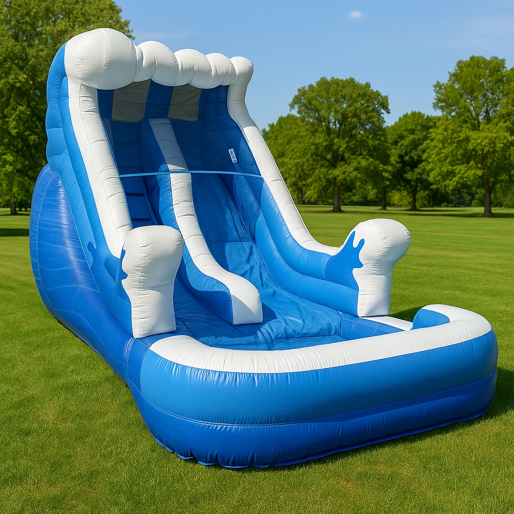 13 Feet Inflatable Light Commercial Water Slide Main image