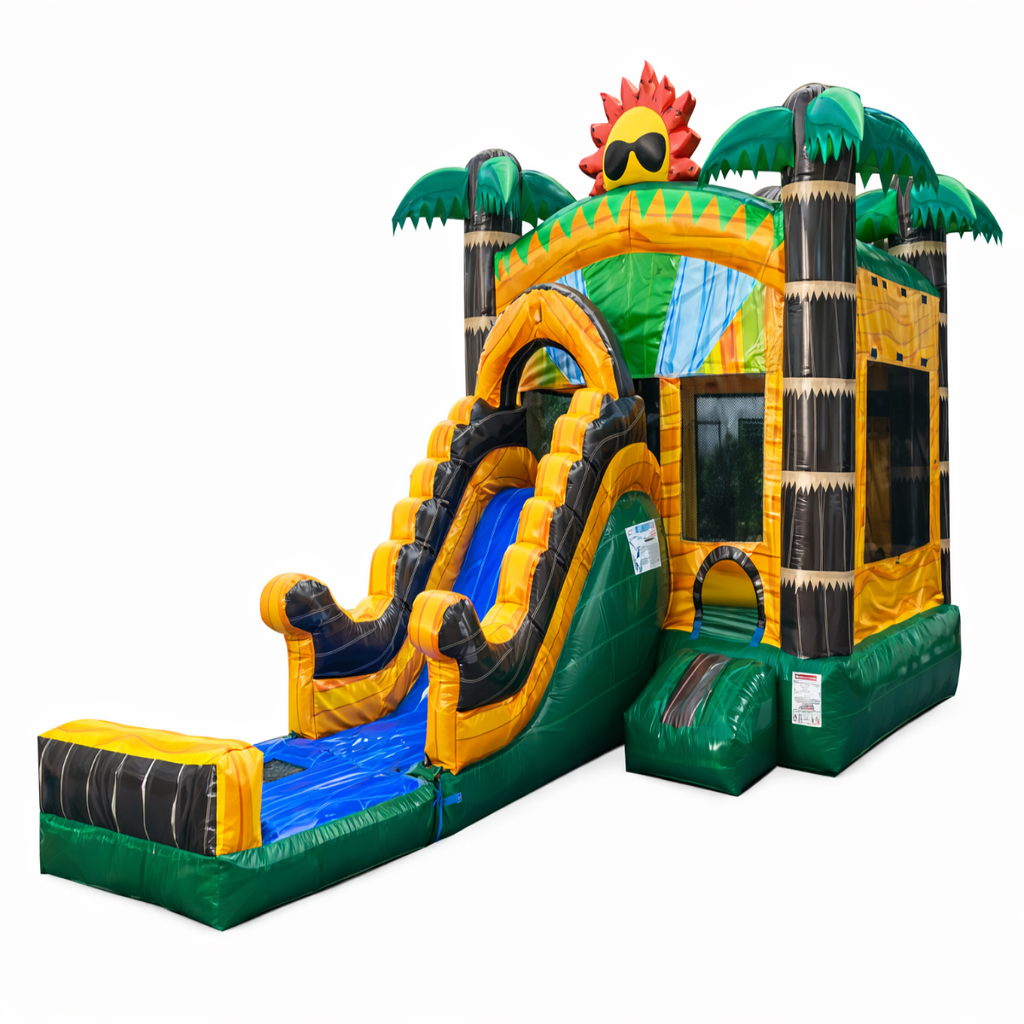 Sunny Marble Front Slide Jungle Combo ( Wet /Dry )