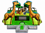3D Safari Bouncer 13×13 Commercial Grade