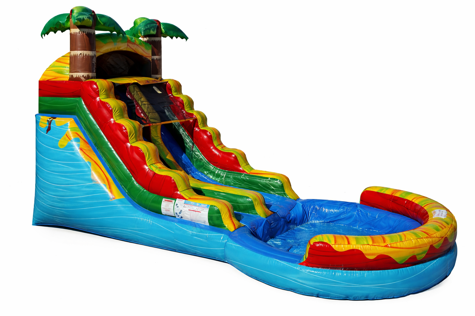 14 FT Tropical Paradise Water Slide Main image