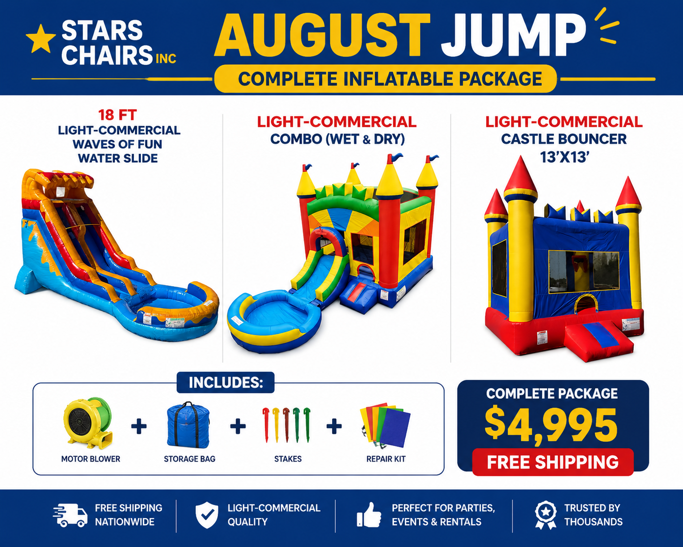 August Jump Package Free Shipping Main image