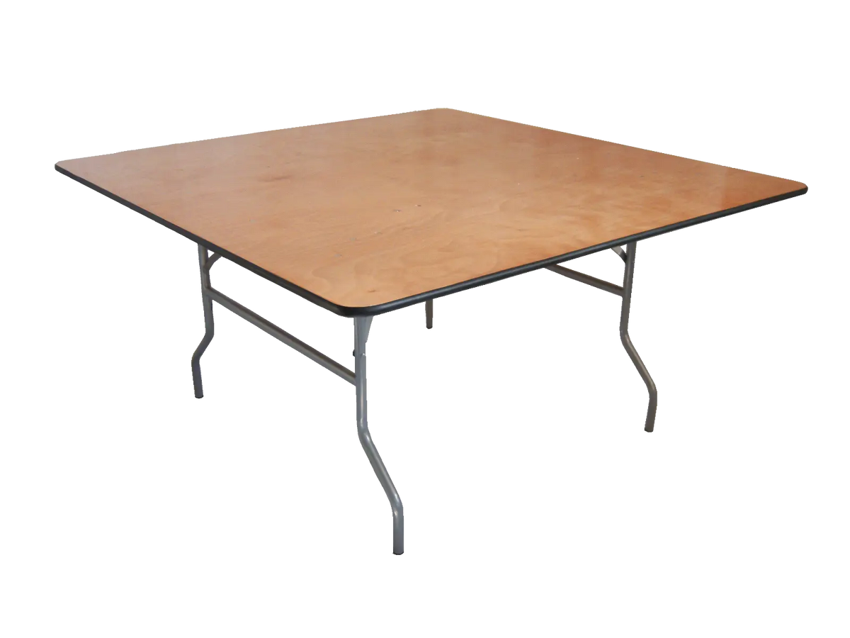 Wood Folding Table - 72'' Square